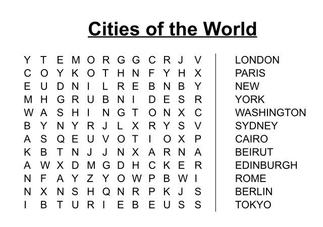 CharbelTorbey's tweet image. #PrintAndGo - #WordSearch #game #activity #LearnEnglish #LanguageLab