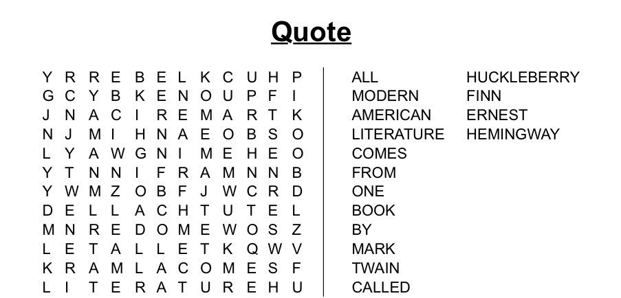 CharbelTorbey's tweet image. #PrintAndGo - #WordSearch #game #activity #LearnEnglish #LanguageLab