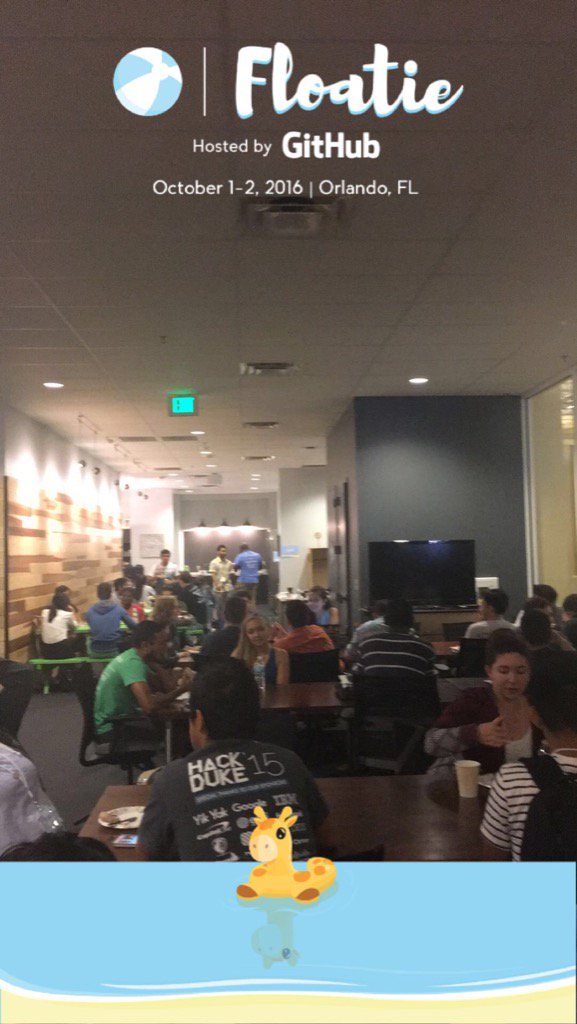 FloridaHackers's tweet photo. Breakfast is Served!😋🍴Our attendees are up and ready for Day 2™! #Floatie2016 https://t.co/JqotyhkYrn