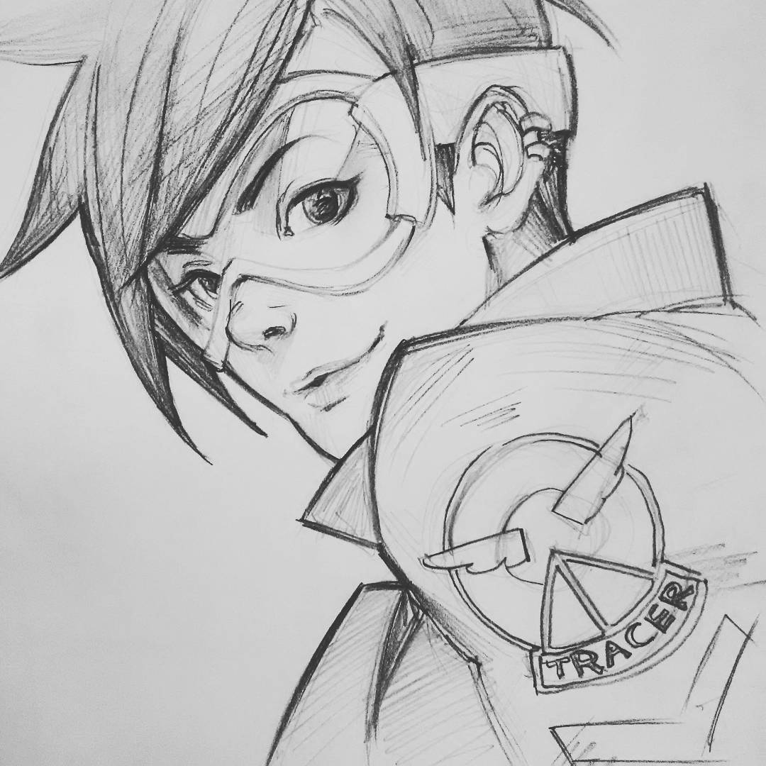 dga12x's tweet photo. Nice Saturday, love! #tracer #tracerart #overwatch #overwatchart https://t.co/LrKGASpTht https://t.co/cEI7eYp5KC