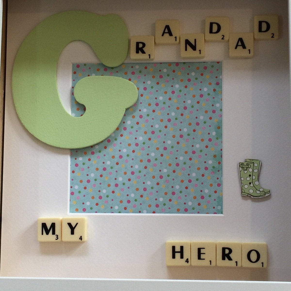 cleverchic1's tweet image. Scrabble Art Grandad Frame, Scrabble Frame, Fathers Day, Gifts for Him tuppu.net/5f3bc562 #Etsy #KeepsakeFrame