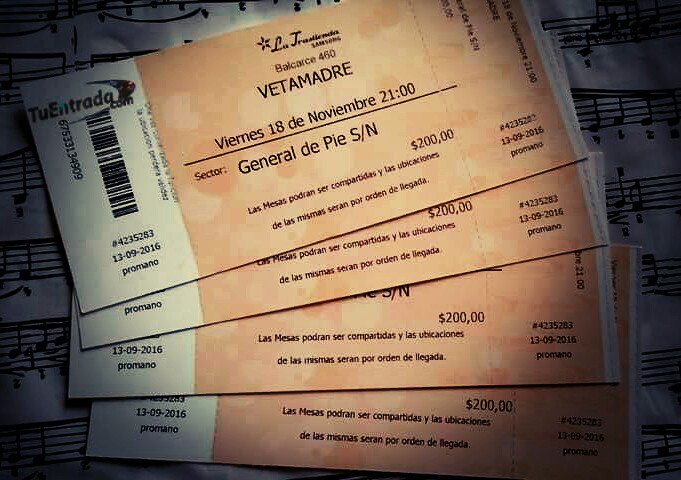 patoamcrazy's tweet photo. Se viene otra fiesta, @vetamadre ! A explotar una vez más @LaTrastiendaBA ! Ya tenemos las entradas :D
@JulioBreshnev @cocamonte https://t.co/guOEQdkbka