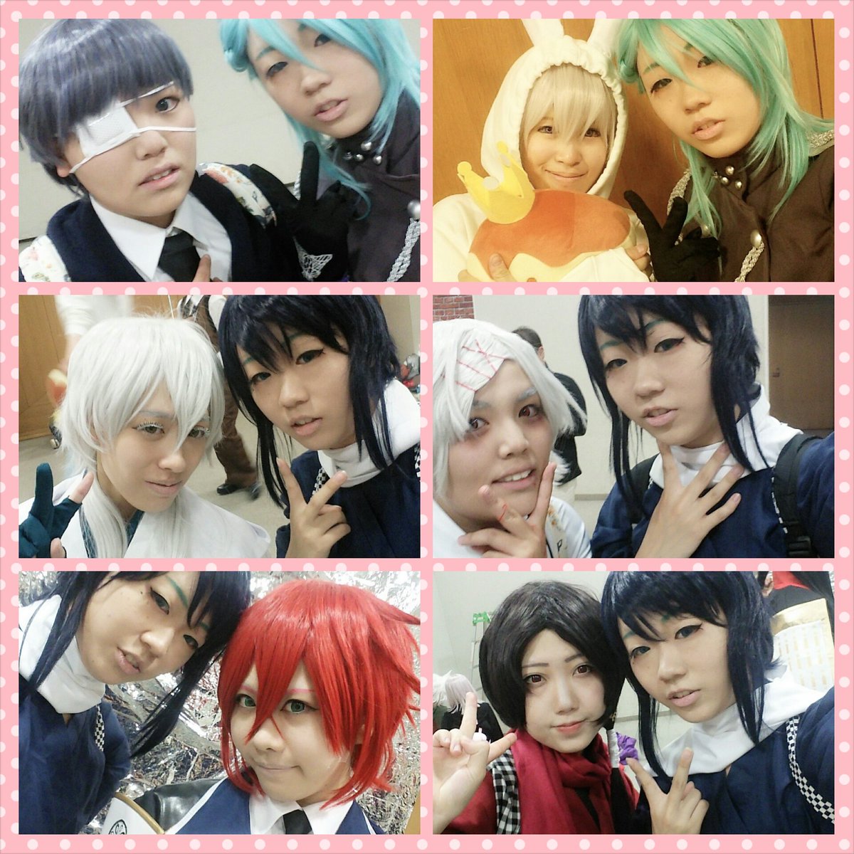 Yuna_Siduki's tweet photo. 本日はRed Cloverお疲れ様でした!
美風藍と大和守安定内番やってました!
私のスマホで撮ったツーショまとめです!お写真まだ送ってない方、これから行きますー!
#Red_Clover https://t.co/85OBnTE64J