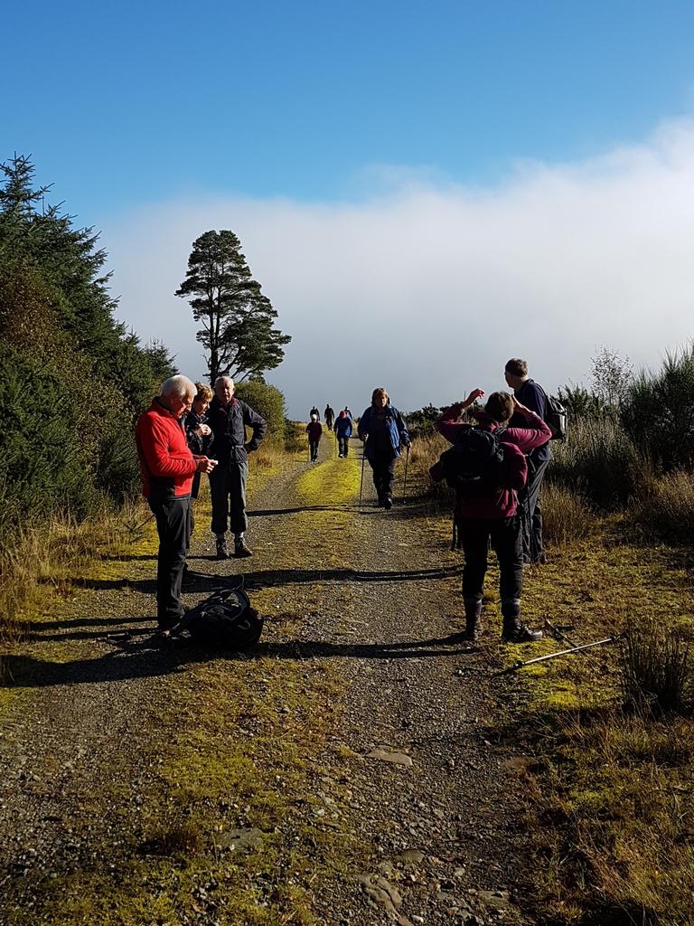 Heading up on the old #coffinroute above #dunoon with #cowalwalkinggroup  @Dunoon_Presents @VisitCowal #argyllbeback @Cowalfest