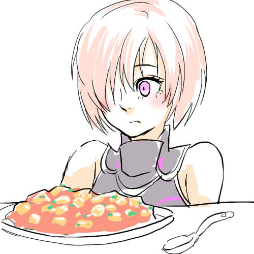 麻婆豆腐のtwitterイラスト検索結果 古い順