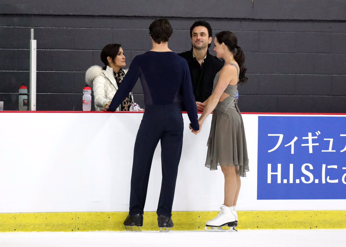 tessavirtue's tweet photo. My favourite moment from our first competition back - having these two @ the boards felt just as good as I thought it would ❤️ 📸: @gregkolz https://t.co/Iwh7NnLnu4