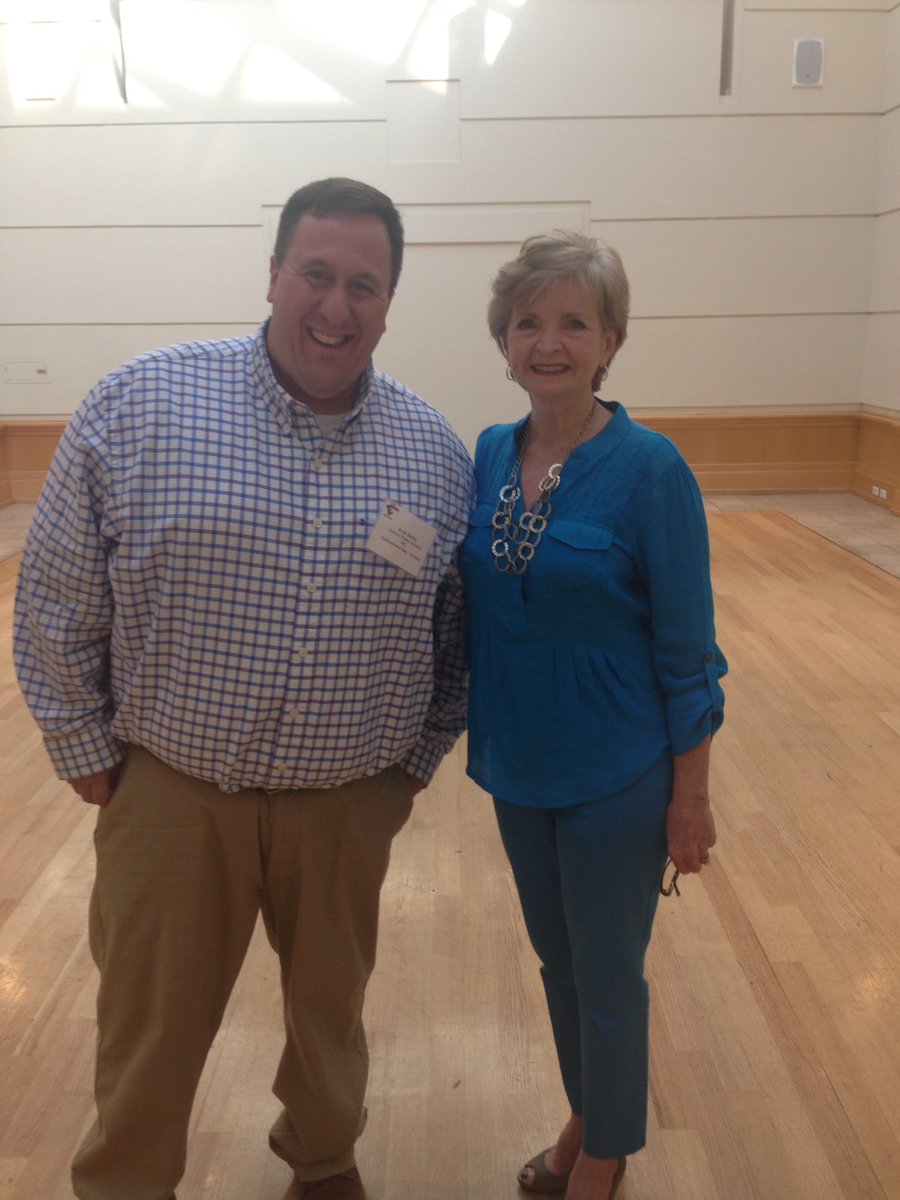 gobryango's tweet photo. It's always a good day when you get a photo op with the State Superintendent. Thank you Dr. Atkinson! #ECET2Carolinas https://t.co/Mk65Rc8HYm