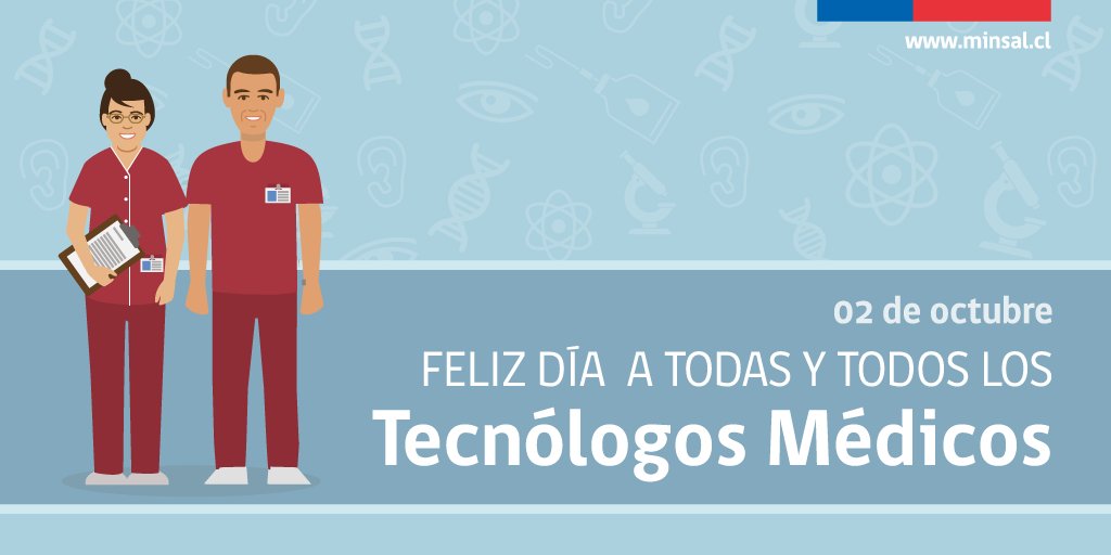 ministeriosalud's tweet photo. Feliz Día a todas y todos los Tecnólogos Médicos 🎂👏👏👏 https://t.co/617CPU4IcT