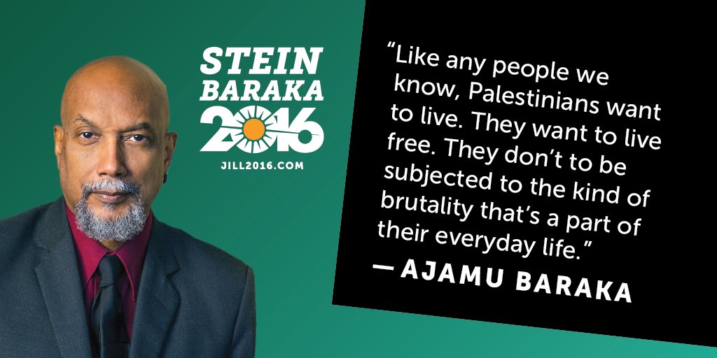 DrJillStein's tweet photo. We stand with Palestinians and other oppressed people. Our campaign respects international law and human rights. #SteinBaraka #ItsInOurHands https://t.co/F1wVc3jbRl