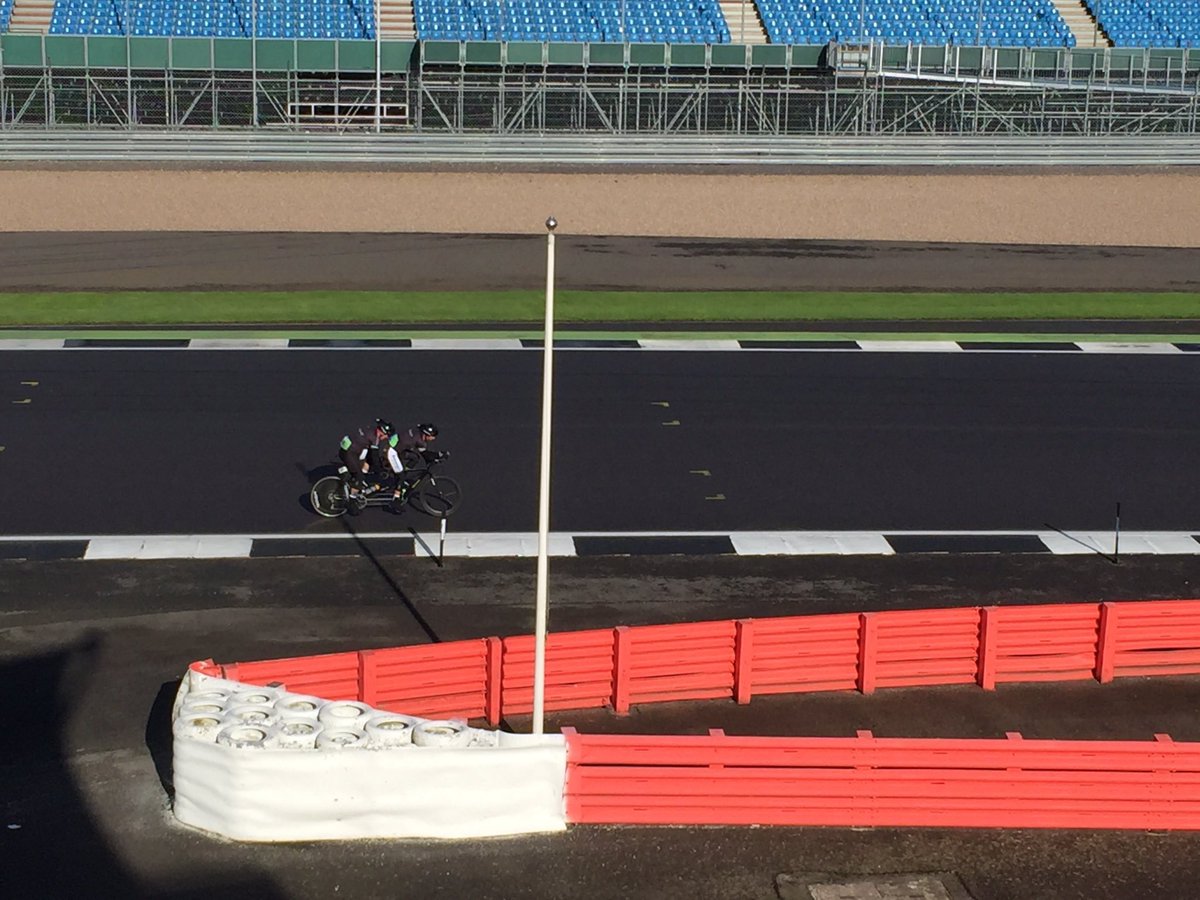 TeamspyRace's tweet photo. Great day at Silverstone TT Challenge for TeamSpy on our tandem  in aid of @operationsmile, we'll be back! @SpyVelo https://t.co/u2pW8y6OcN