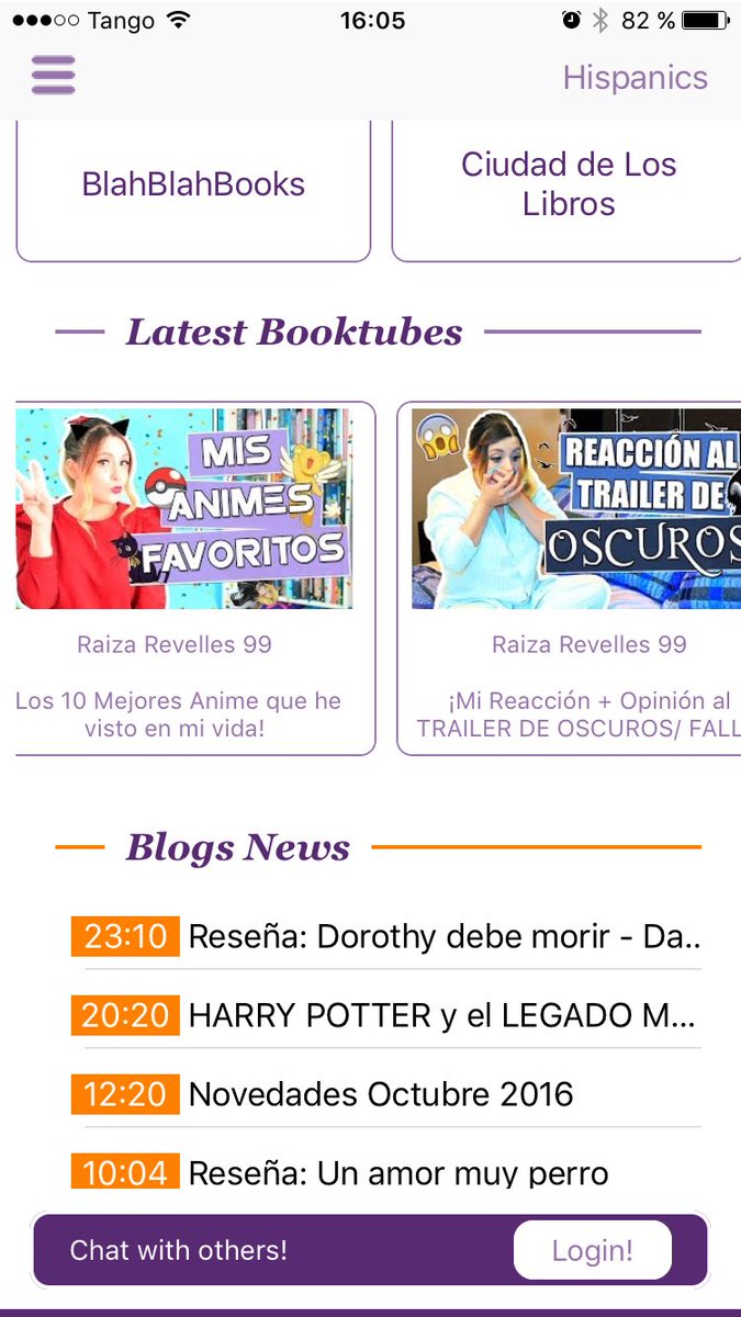 BooktubersApp's tweet photo. @booktubeblog @booktubesff @BookTuber #book #bookbloggers #booktube #literacy Discover #booktubersApp @BookTubeFandom @BooktubeUpdates https://t.co/fWngT0Y4TR