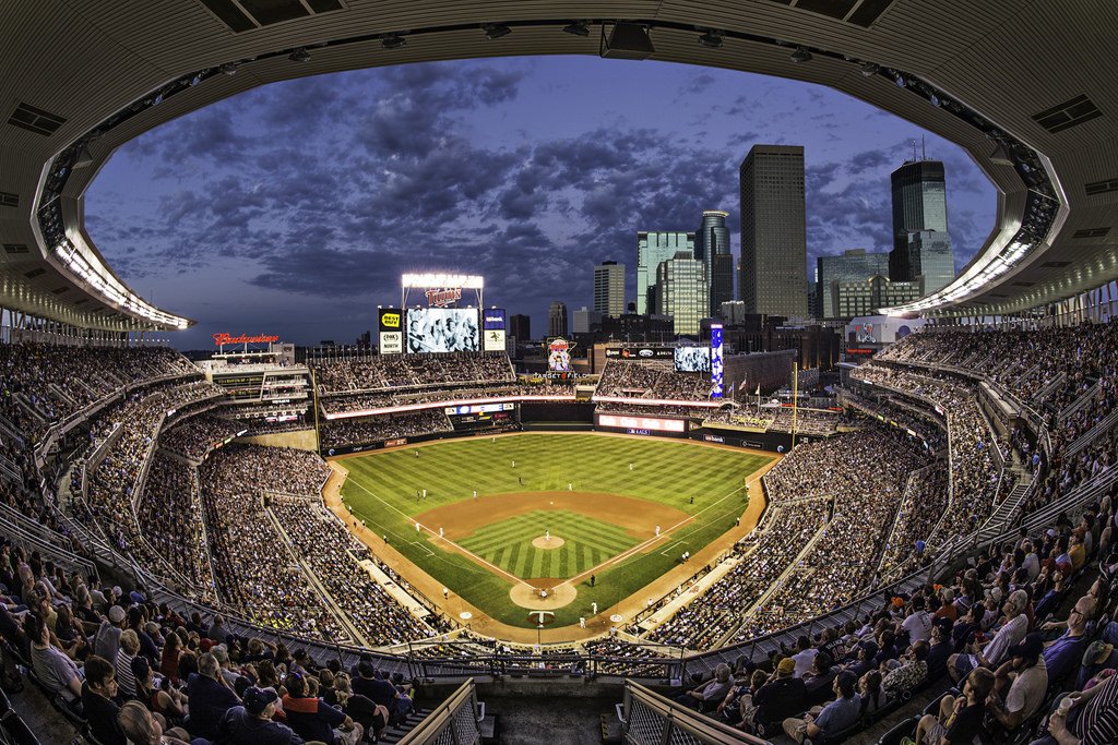 Target Field in #Minneapolis  Photo by Dan Anderson.