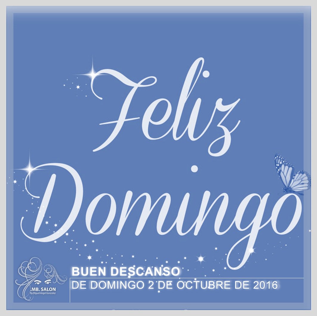 Que la lluvia y el color gris también sean fuente de buena energía para hoy. ¡A vivir este #domingo con todo! #MBSalon