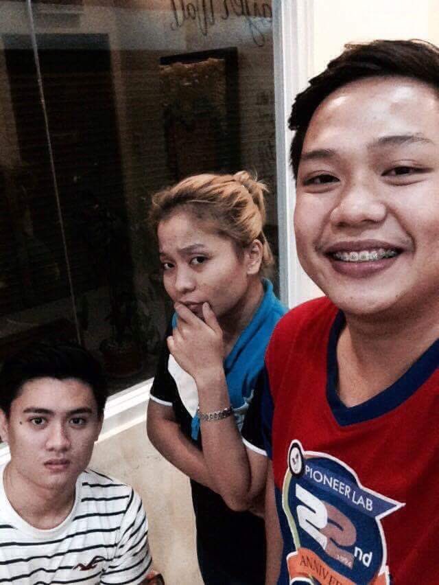 eueuacuzar's tweet photo. Sped-ding with my brothers @AbanesMark @geoffchi 💕 https://t.co/OGJdNS3Qr8