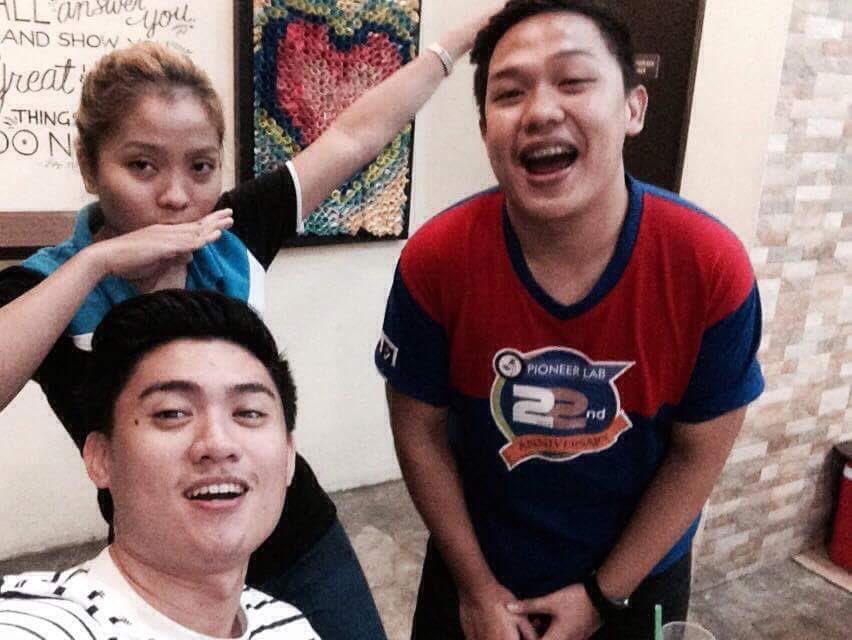 eueuacuzar's tweet photo. Sped-ding with my brothers @AbanesMark @geoffchi 💕 https://t.co/OGJdNS3Qr8