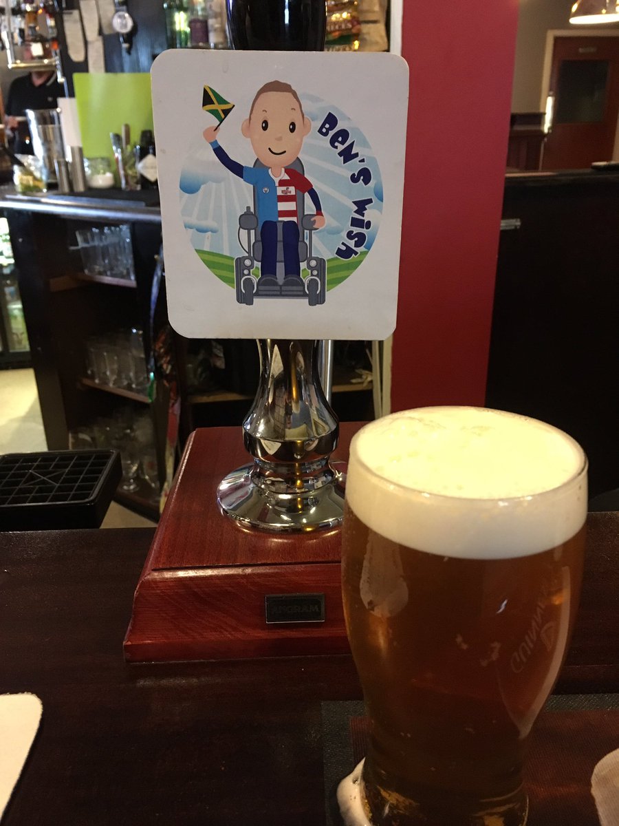 PeterTa75875224's tweet photo. Drinking "bens wish" at the Britt on a sunday afternoon #abv4.2% #blondeale #braveyoungman https://t.co/CFtrd08dqn