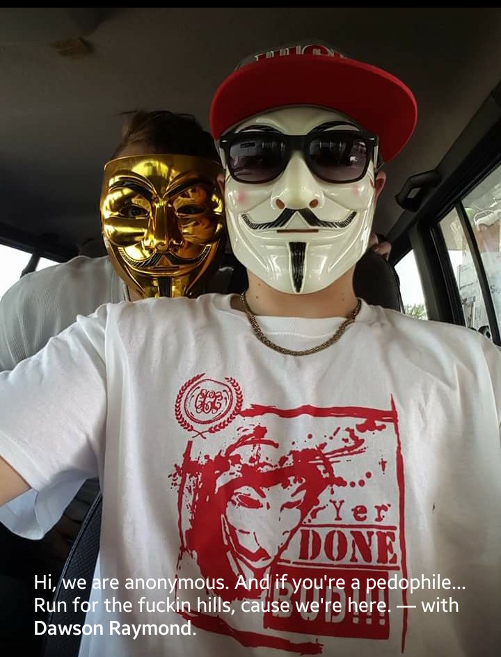 AnonymousWCoast's tweet photo. Wannabe Anons #CreepCatchers #CyberBullying Severely #MentallyIll woman who then commits #Suicide. #Anonymous #NotAnon #RememberKatelynn https://t.co/5Khtw061MM