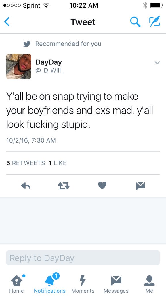 Royal_Swank's tweet photo. @_D_Will_ why was this recommended for me? 😂😂 I got a notification &amp; all 💀 I don't even get on Twitter. I must be supposed to retweet this 1 https://t.co/WJNI8h52O6