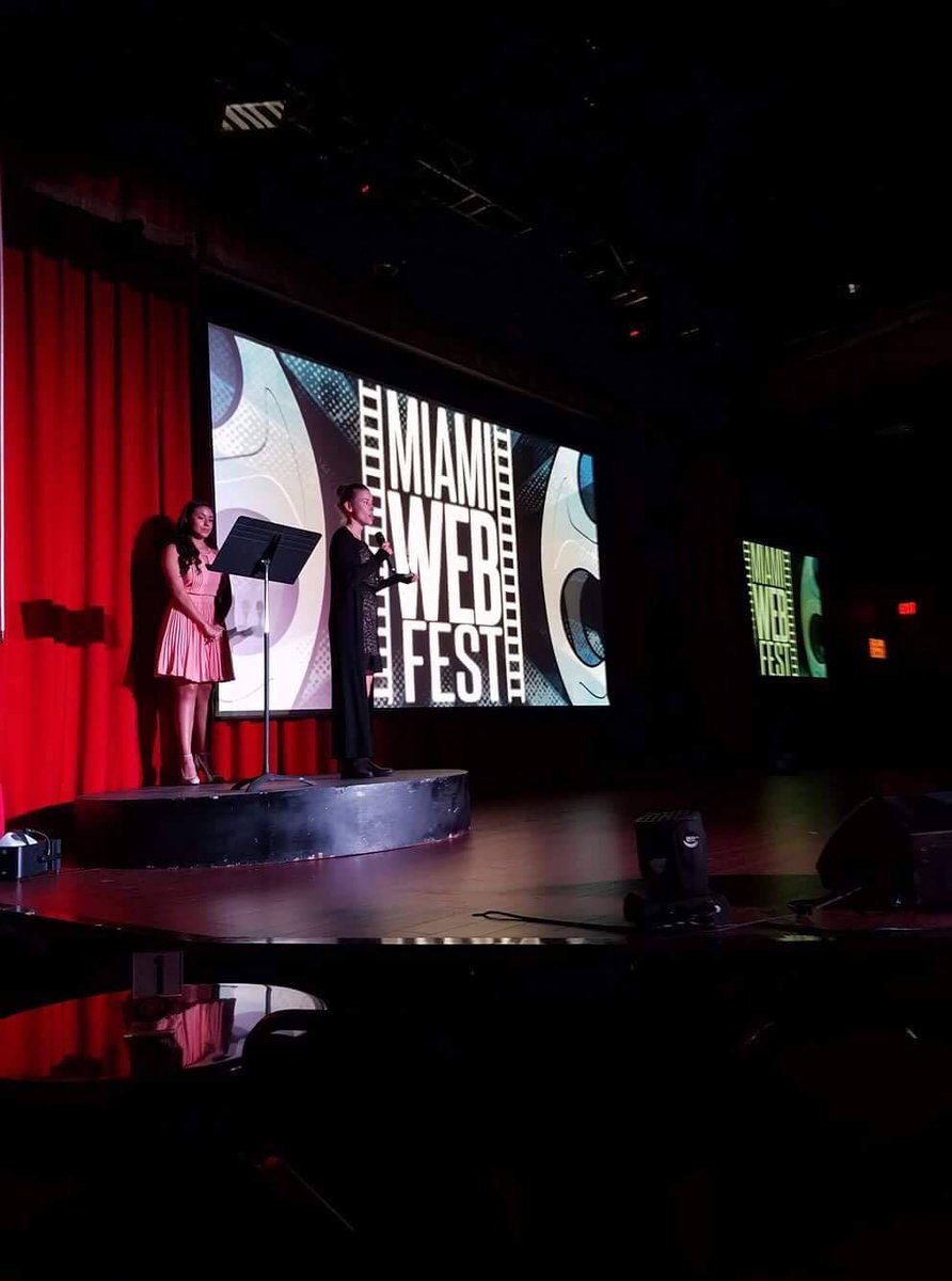 NumberOfSilence's tweet photo. We won #BestDirecting (int.) & #BestVisualFX at @MiamiWebFest!! Thank you so much!! :D Congratulations @CsongorDobrotka & @noonesfollowing! https://t.co/BnzRYju51f