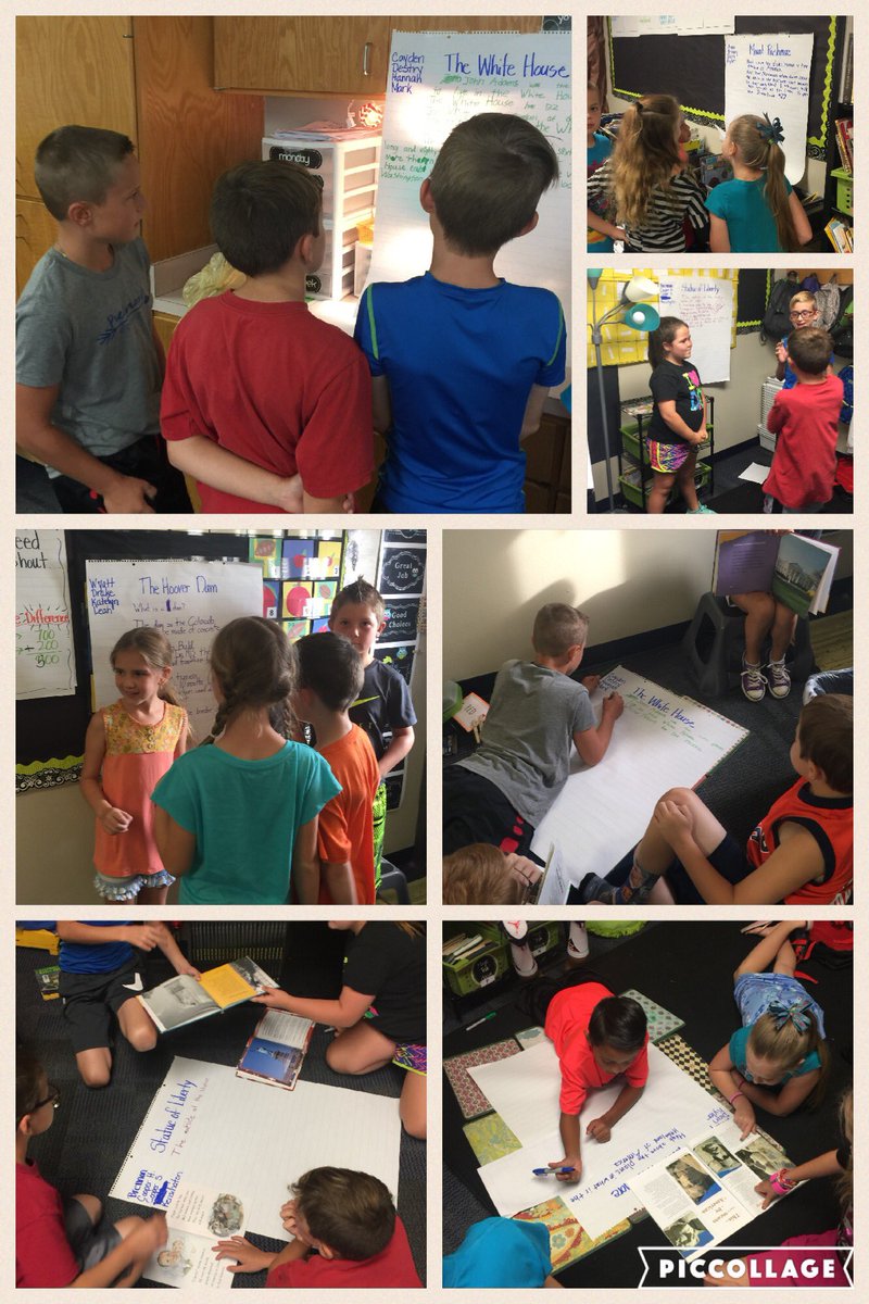 WoodOwls's tweet photo. Loved this Gallery walk idea! My little experts teaching one another facts about landmarks https://t.co/FmdyG7oaPV