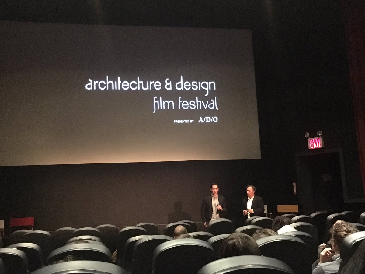 egoldenberg294's tweet photo. Last nights Architecture and Design Film Festival World Premiere of "Design that Heals" Q&amp;A with @thatcherbean @MASSDesignLab https://t.co/8cN3OJJTmr