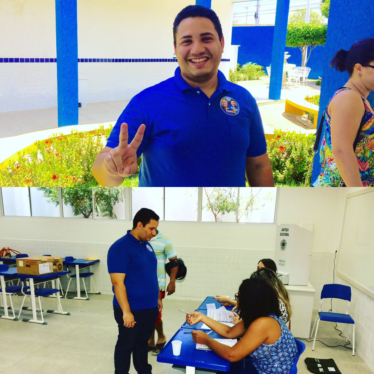 Tassyo_Mardonny's tweet photo. Acabo de exercer a minha cidadania. Obrigado aos amigos que caminharam conosco nesses 45 dias. #MossoroRenovaSuaLuta45555 #Acelera45 https://t.co/IZdDvRWgWK