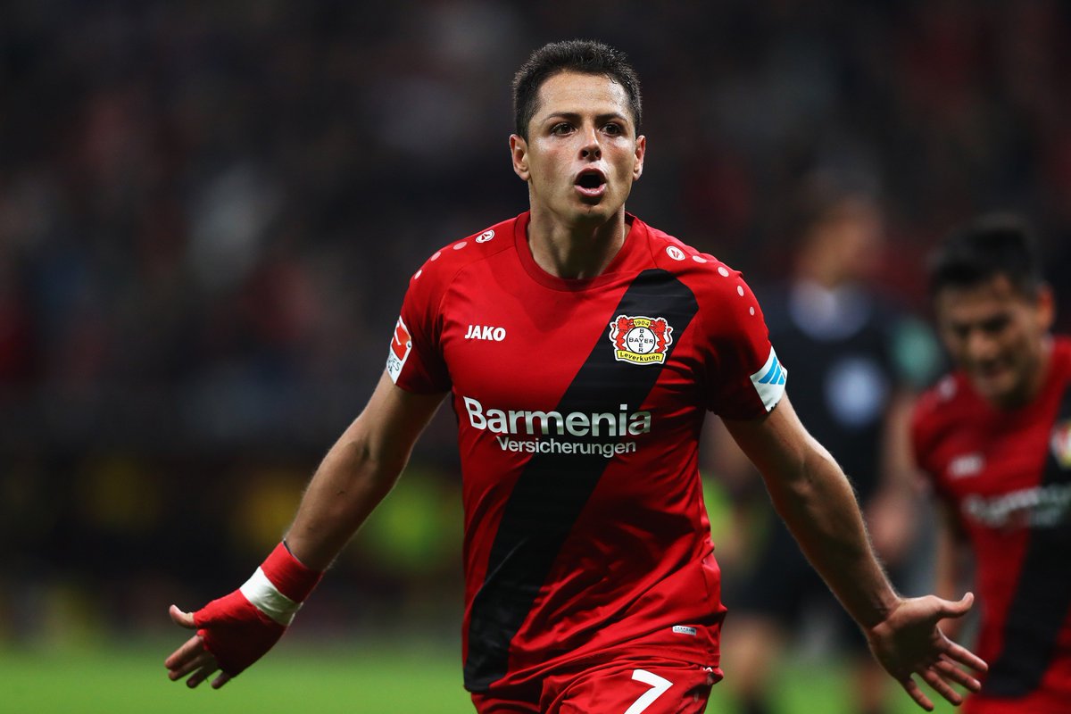 ChampionsLeague's tweet photo. Javier Hernández has now scored 33 goals in 48 appearances for Leverkusen.

'Chicharito' is on 🔥🔥🔥 #UCL https://t.co/XbHQJt5g6V