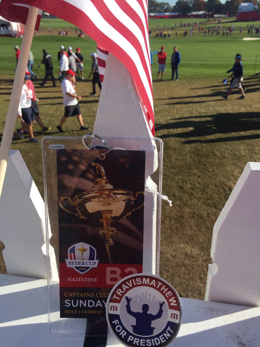 cusenick's tweet photo. Glorious morning...let's get the win...@TRAVISMATHEW #TM4PRESIDENT https://t.co/SW2EHmCg1T