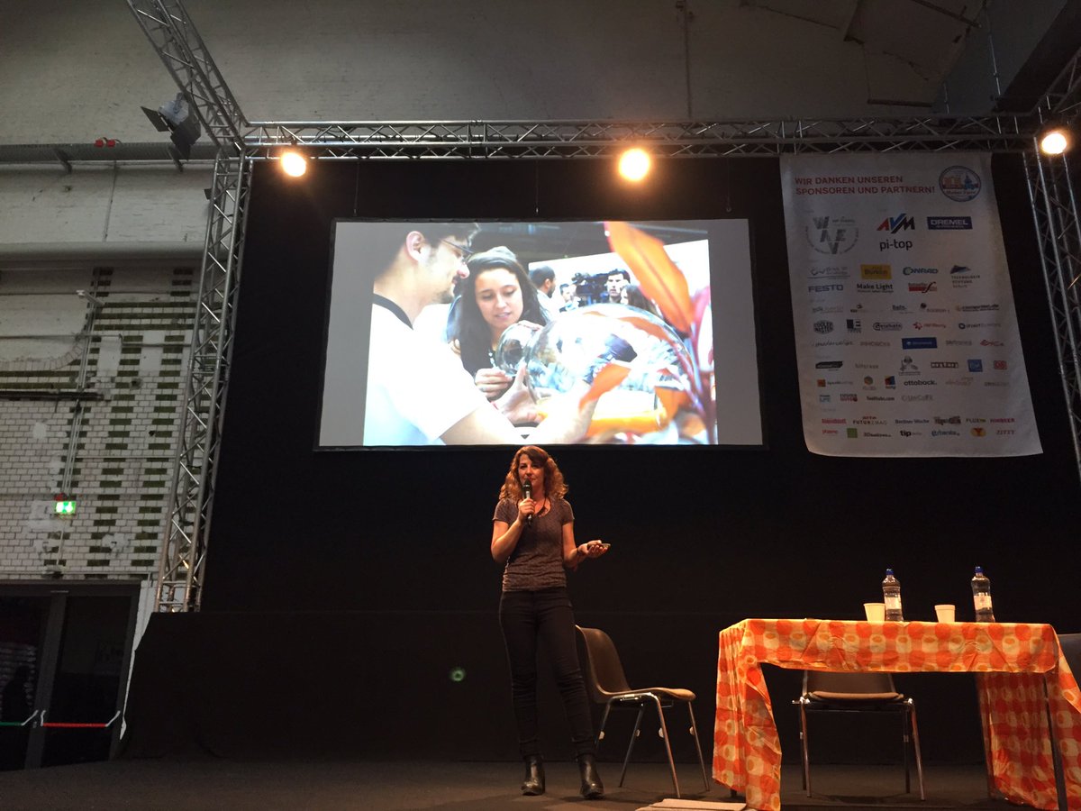weareGIG's tweet photo. How it all began three years ago at @republica #gig16 #MFR16 @geralbine @KrgerMax @myamy_vicy @MakerFaireBER https://t.co/mk6ziZrJQw