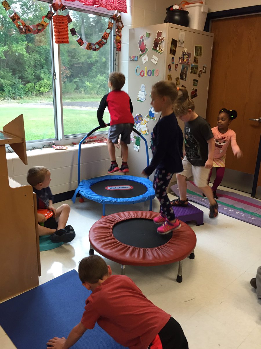 Mrslantis's tweet photo. Getting some energy out on a rainy day #ncecsd https://t.co/DVhab6E0uZ