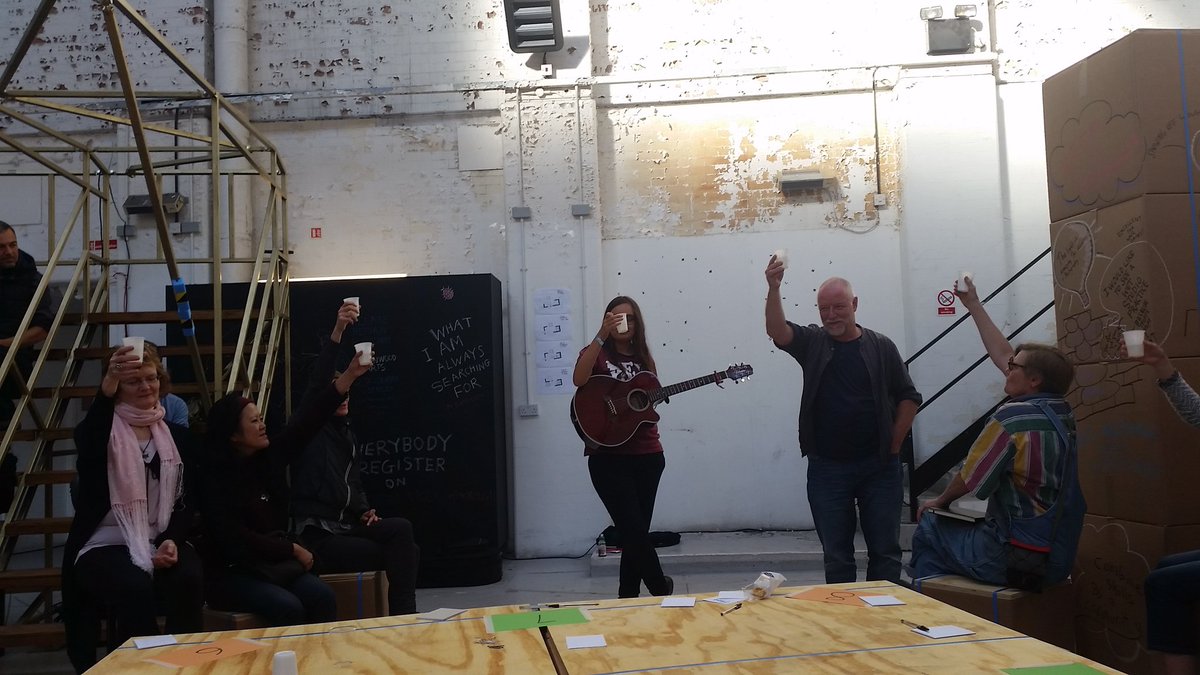 TheCropClub's tweet photo. Toasting to the future of The Generator! @genlboro #loughborough @HeyHumble @kaparu2 @CharnwoodArts @Creative_Leics @crumbhuddle https://t.co/Lhb9LcJFJH