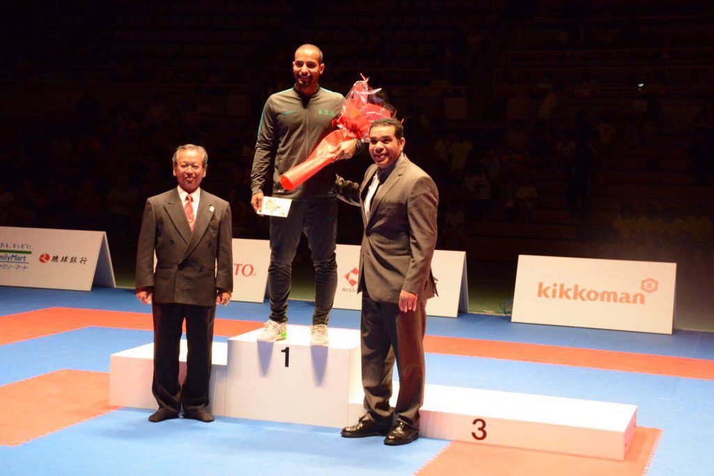 السعودي عماد المالكي يتوج بطلاً لدوري العالم 2016 للكاراتيه باليابان.

#السعودية 
-