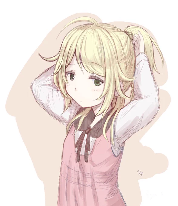 ポニテ遊佐こ #アイドルポニテ部 