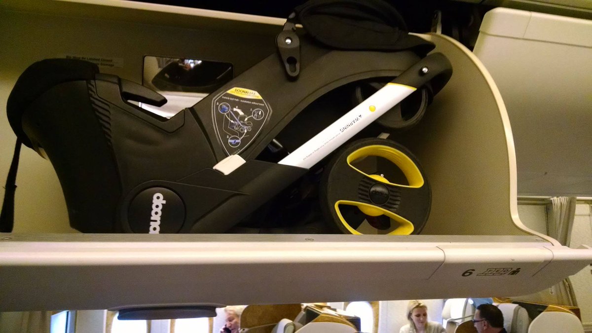 travel stroller overhead compartment