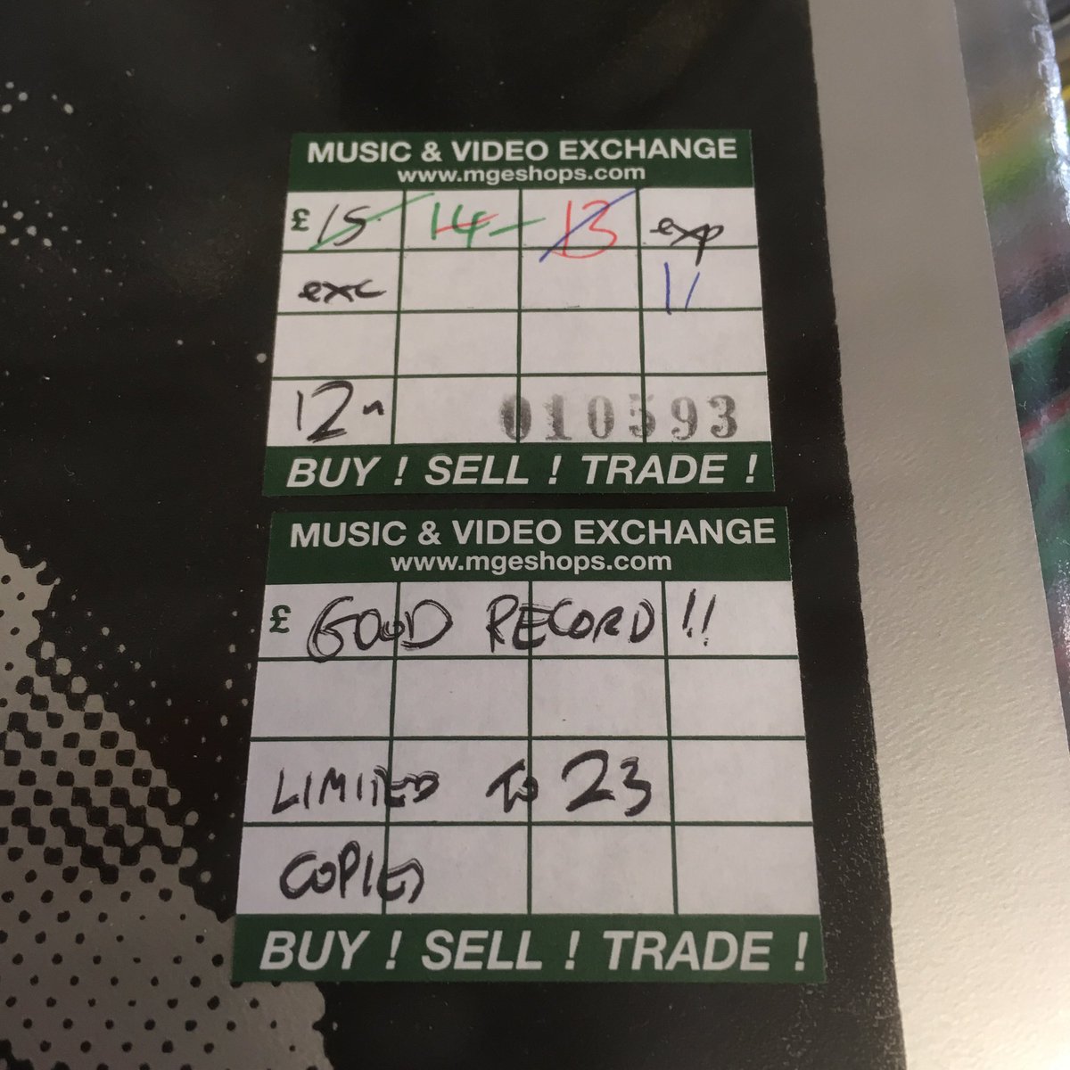 RealSoonRecords's tweet photo. Real Soon rarity by Dennis Busch spotted at Music &amp; Video Exchange, Greenwich. RS-023 limited edition of 23 copies. https://t.co/N0lXz76AiZ