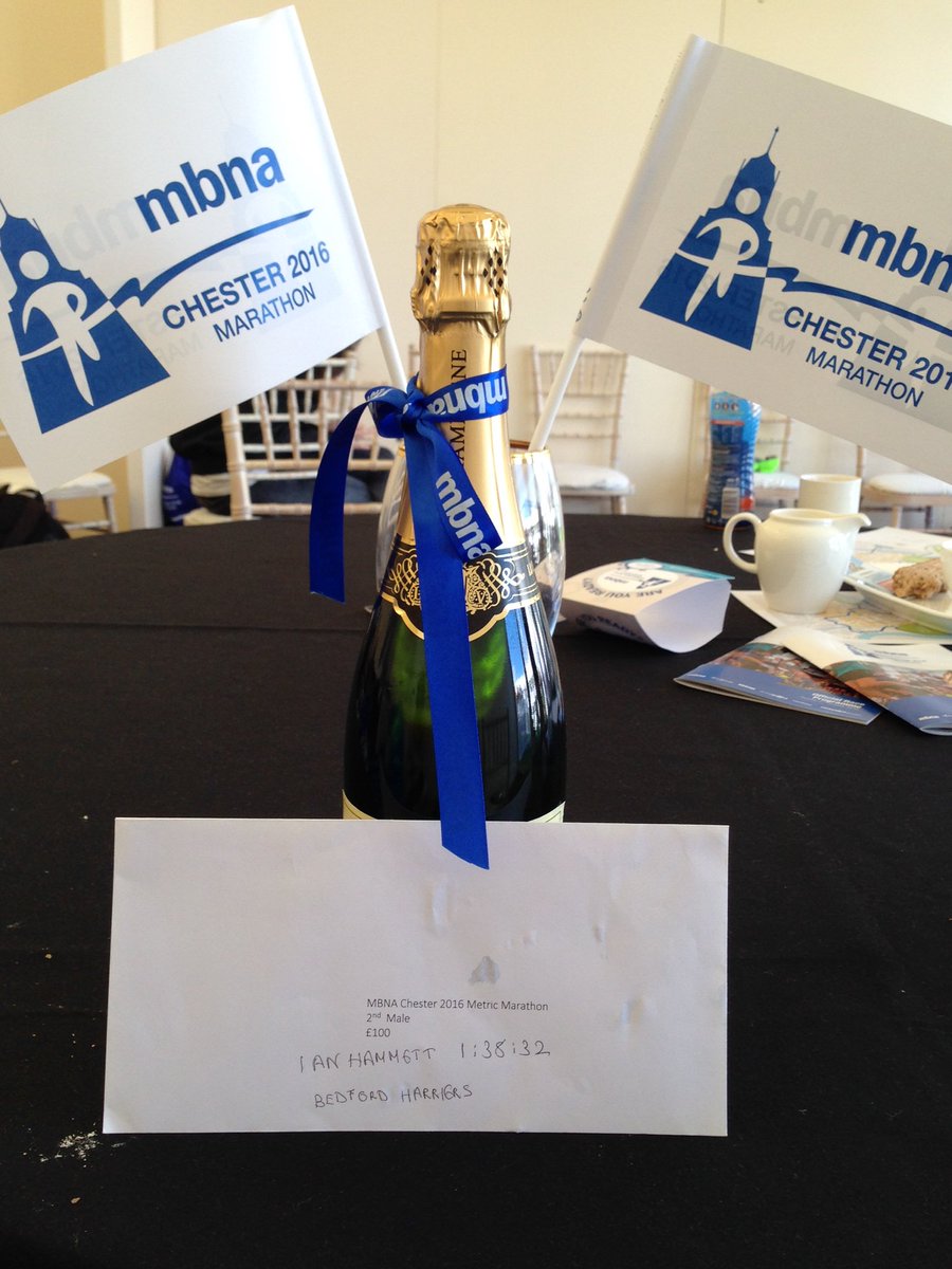 RunHammyRun's tweet photo. @chestermarathon Love the race bling from today's #metricmarathon #chester2016 #activeleisure #mbna awesome event, loved it! #running https://t.co/l08zydDAYh