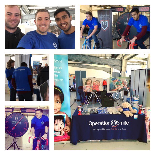 OpSmileUK's tweet photo. The @OpSmileUK team got in on today's action too at @silverstonettc #doingitforchariry #operationsmile #silverstonettc https://t.co/XnZlpjNbX8