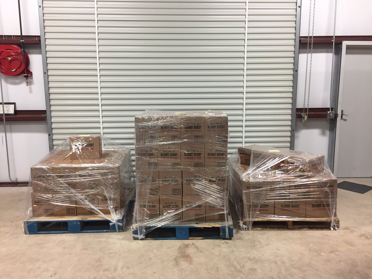 TheBloodyBuddy's tweet photo. First order off to Specs! Should be available later this week at your local store. https://t.co/LYKEuALEZg