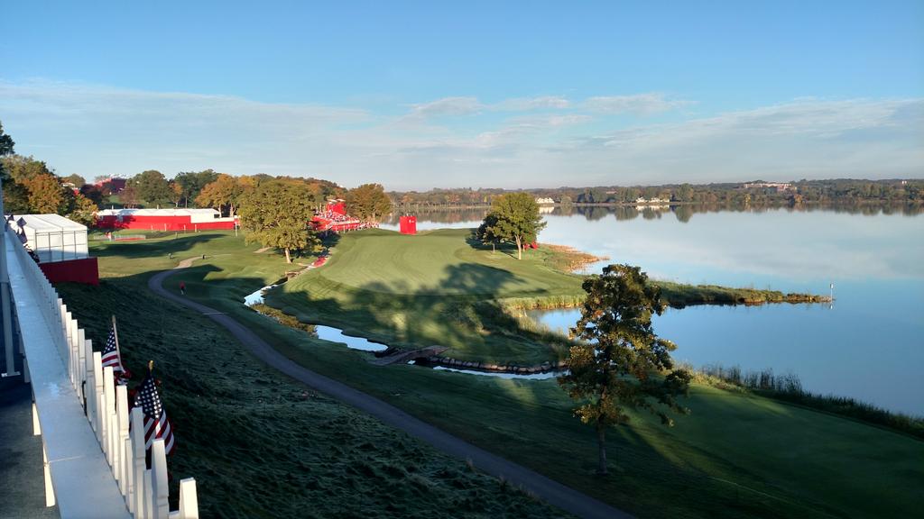 gbmn35's tweet photo. The 7th is ready for the best golfers in the world! #RyderCup https://t.co/OQDu5BrgvN