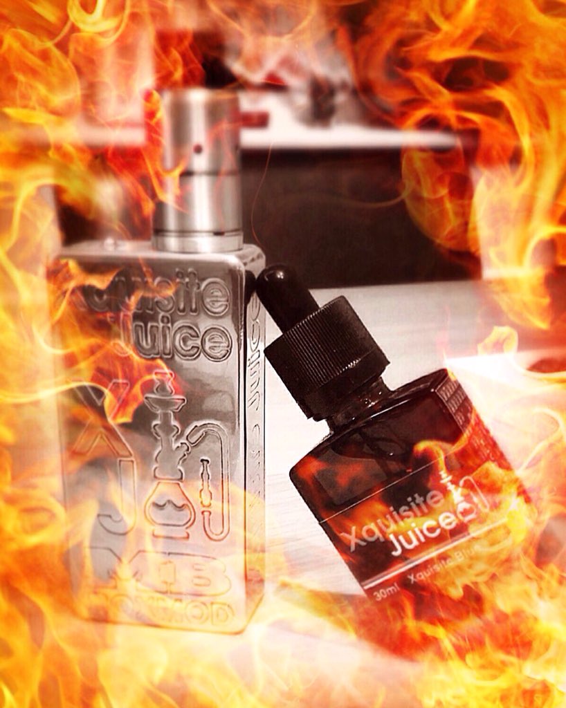 MartinMarts's tweet photo. Xquisite juice is flaming brilliant #vape #ejuice #eliquid https://t.co/S2LCow9NRr