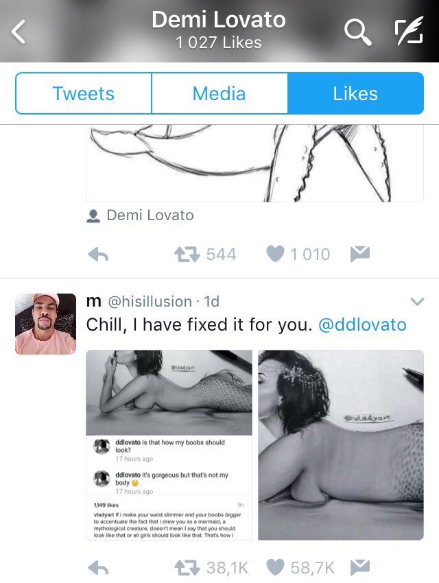 holybutterfly5's tweet photo. Demi keep liking those tweets, we should send her more love #PositivityToDemi #WeLoveYouDemi โค๏ธ๐ https://t.co/htp4TuZ09t