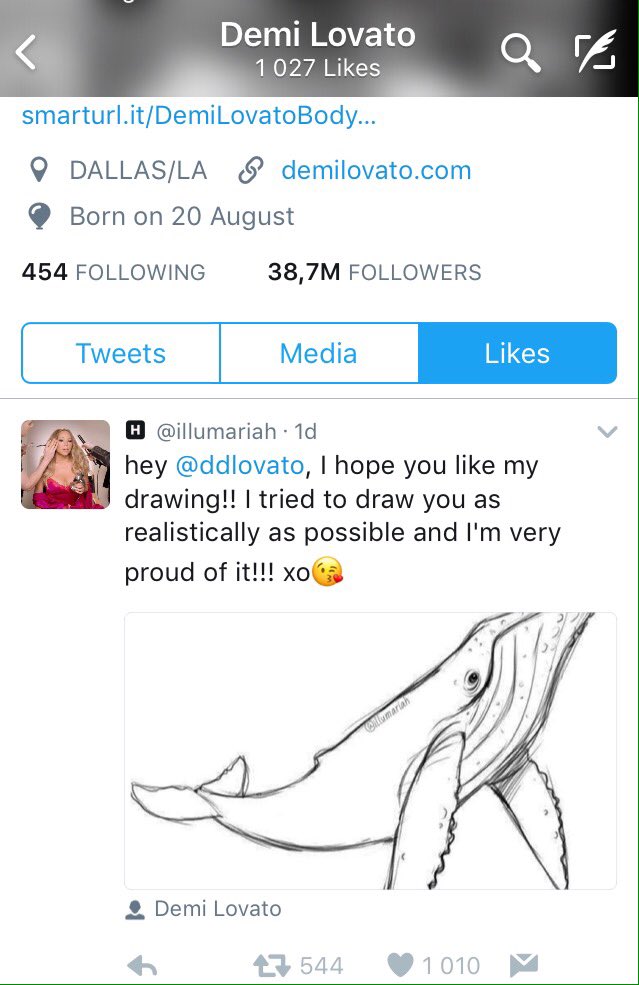 holybutterfly5's tweet photo. Demi keep liking those tweets, we should send her more love #PositivityToDemi #WeLoveYouDemi โค๏ธ๐ https://t.co/htp4TuZ09t