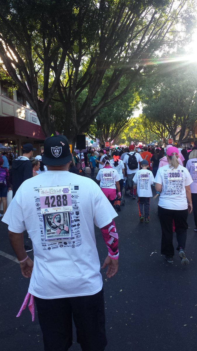 mikequien1's tweet photo. 2016 #BelieveWalk #FightCancer #RaidersSupport  #RaiderNation https://t.co/gky61OsOca