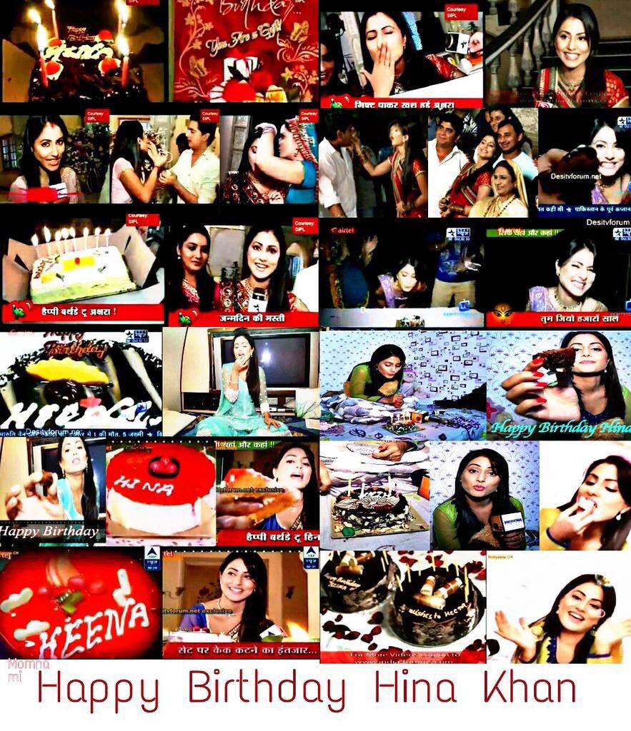 Sh05Momna's tweet photo. #30minleft Once again #HappyBirthdayHinaKhan 🎈Keep smiling love u 😍😘@eyehinakhan https://t.co/bGHnwMIShz