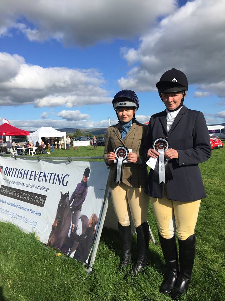 ScotNthEventing's tweet photo. Congratulations to @airowear BE80 winners Tayla Brooks, Kerri Dow and Gillian Sleight at Eden Valley - in the sun! @cumbriaeventing https://t.co/n9Q2FxEsv1