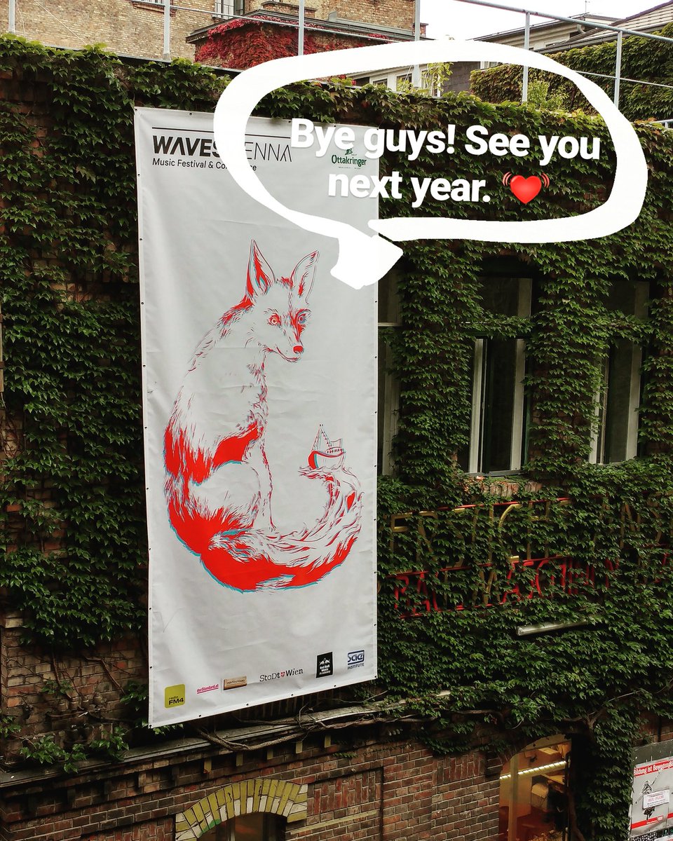 Waves_Vienna's tweet photo. #waves16 #wavesvienna #thankyou https://t.co/XivmqcDpjo