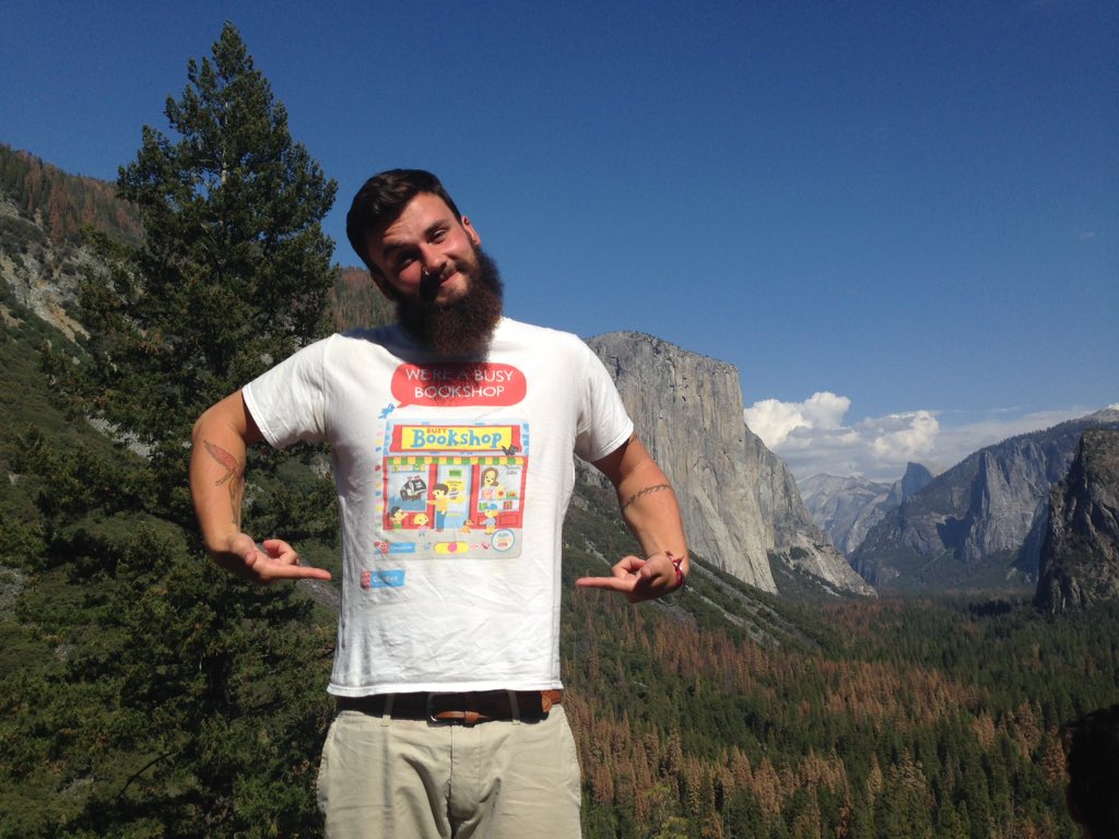 Bannerbean's tweet image. Mainstreet visits Yosemite National Park! @mainstreethare