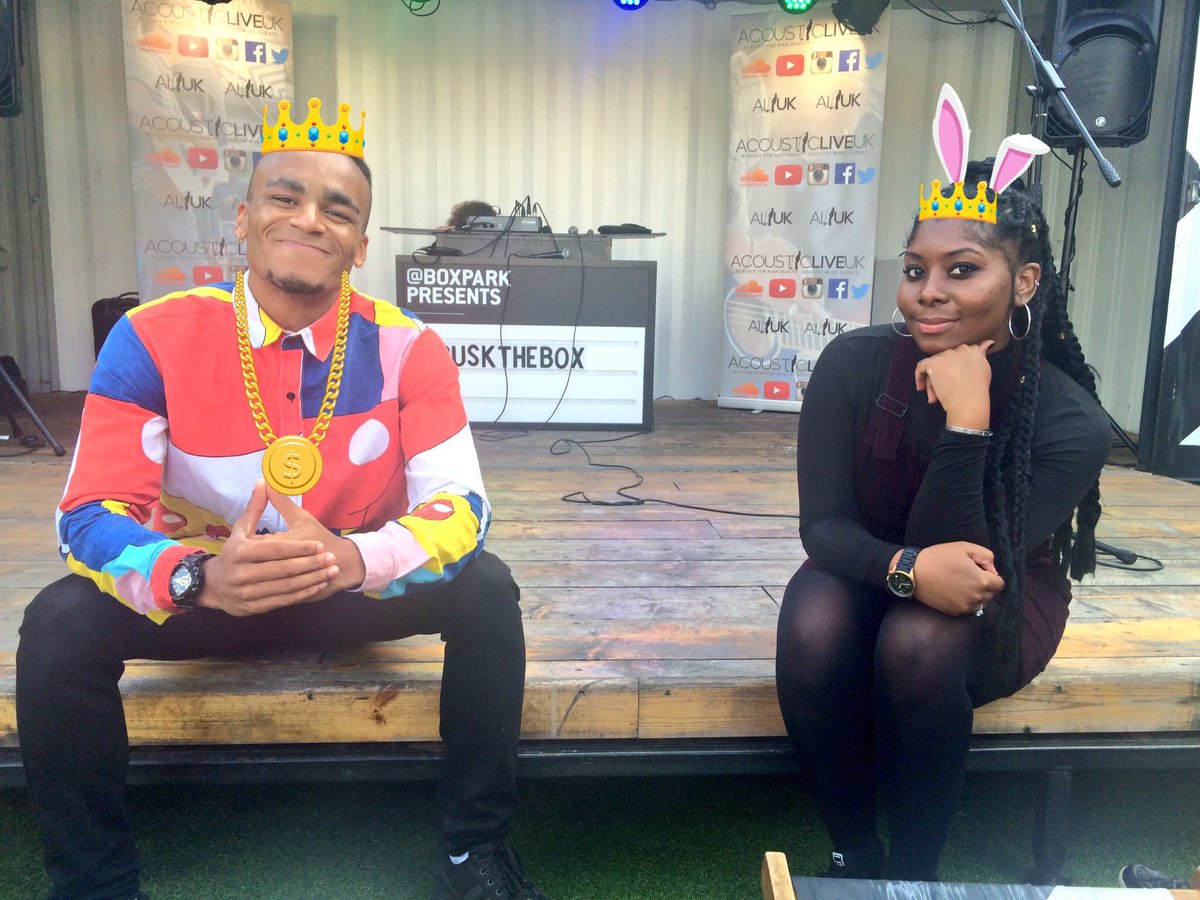 LashawnaRose's tweet photo. #BuskTheBox #BOXPARK https://t.co/ESSeFZjm7t