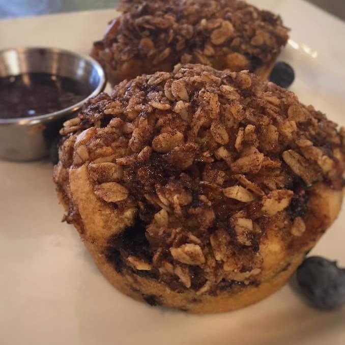 New location, new muffins, new brunch hours.
Location - 1419 East Blvd
Sunday Hours - 10-2
Muffins- Blueberry Crumble w/ Blueberry Lemon Jam