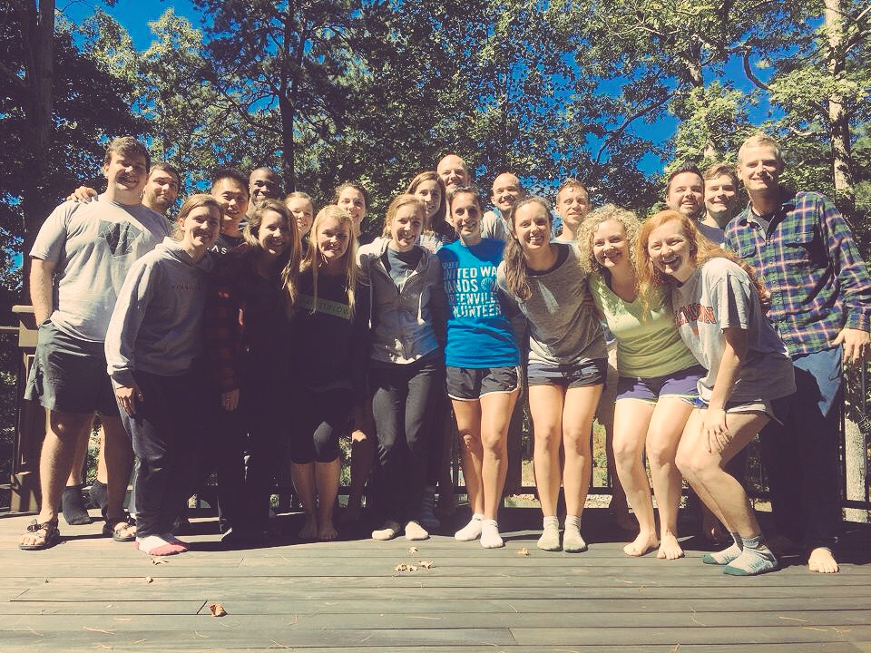 Forgedt's tweet photo. This team! These leaders! This crowd! A weekend away at Lake Keowee is good for the soul! https://t.co/uXto5VDk1g